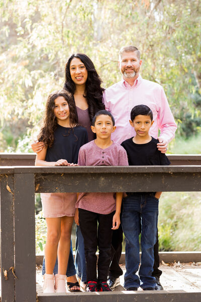 LC and Alan, founders of SimplifiedSites Co, with their family